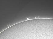 Animation protubérances solaires