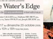 Water’s Edge” exposition aquarellistes Seneffe, Belgique, octobre 2009