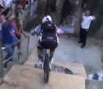 Descente d'une favela vélo