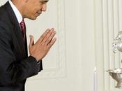 Obama célèbre fête hindoue Diwali Maison Blanche