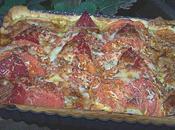 Tarte fine tomates piquillos.