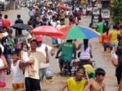 typhon Mirinae balaie Philippines: moins morts