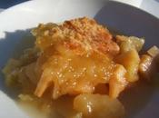 Crumble pommes-coings cidre