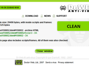Dr.Web anti-virus link checker