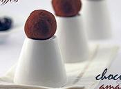 Recette fêtes: truffes chocolat cerises amarena