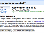 Ajoutez Remember Milk Google Agenda
