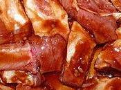 Travers porc sauce aigre-douce.