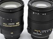 Test plutôt Nikon Sigma pour objectif 18-200mm