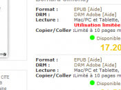 ebooks aussi chers livres papier