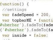 header fixe avec mooTools jQuery
