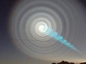 Gigantesque mystérieuse spirale céleste Norvège