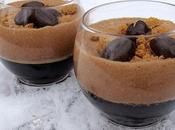 mousse choco-spéculos gelée café