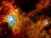 centaines d’étoiles formation observées satellite Herschel