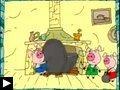 Video: l'histoire trois petits cochons version Noël