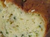 Cake courgette-mozzarella-basilic