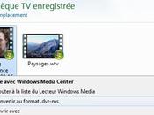 Convertir enregistrements format DVR-MS avec Windows