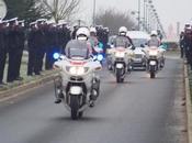 Obsèques d'un policier mort service