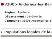 Andernos plus habitants ....