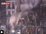 Video: immeuble s'effondre après violente explosion Liège (Belgique)
