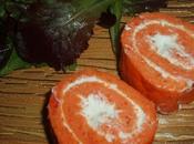 Roulé tomate fromage fines herbes