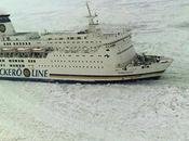 personnes bloquées ferry Baltique