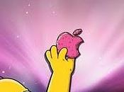 Simpsons Homer opte pour l'iPhone