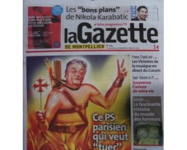 Georges Frêche : la couverture détonante d'un journal montpelliérain