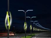 (Energie renouvelable) concept d’eclairage routes durable