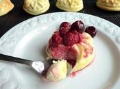 Envie douceur dessert light Goutez gâteau aérien vanillé fruits rouges..