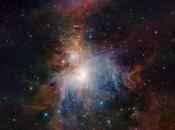 nébuleuse d’Orion photographiée avec nouveau télescope VISTA