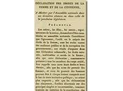 Déclaration droits femmes citoyenne (Olympes Gouges, 1791)