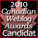blogue éditions Dédicaces nomination Grand Prix blogues canadiens 2011