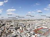Photo panoramique géante Paris mégapixels ligne