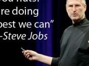 Steve Jobs nous rappelle qu’il seulement humain
