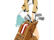 Illustration porte-clubs Bally golf