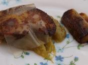Foie gras poêlé trois rhubarbes voile, compotée poêlée) gé-nial