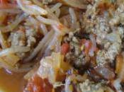 Vermicelles konjac bolognaise