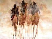 Sahara, peintres Touaregs désert