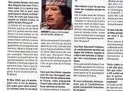 Muammar Kadhafi confie l'Hebdo plus ouf, meurs