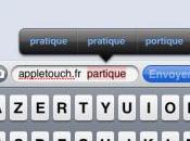 iPhone Firmware Nouveau correcteur orthographique