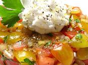 Tartare Tomates Chèvre Frais Citronné