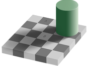 L’illusion optique carrés gris