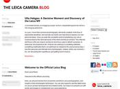 Leica ouvre blog