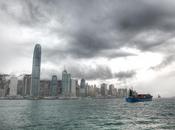 Hong Kong sous pluie