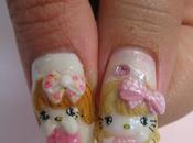 Hello kitty Kumicky Nails