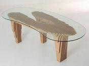 Strutturaquattro, table chêne Davide Vercelli