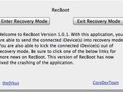 RecBoot Mettre l’iPhone “Recovery Mode” facilement