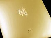 iPad recouvert d’Or, platine diamants