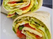 Wrap omelette mayo….