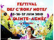 Festival C’ROKS NOTES fidèle Sainte Agnès (25, juin heures)